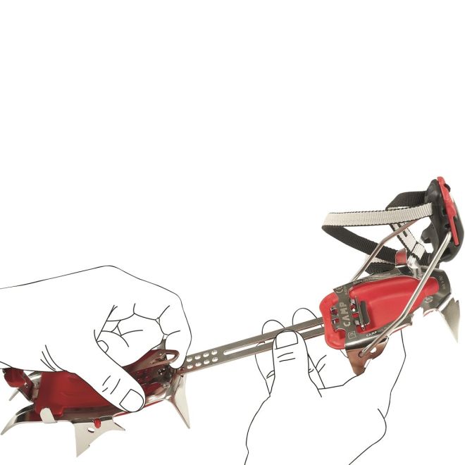 CAMP Skimo Pure Nanotech 自動アイゼン