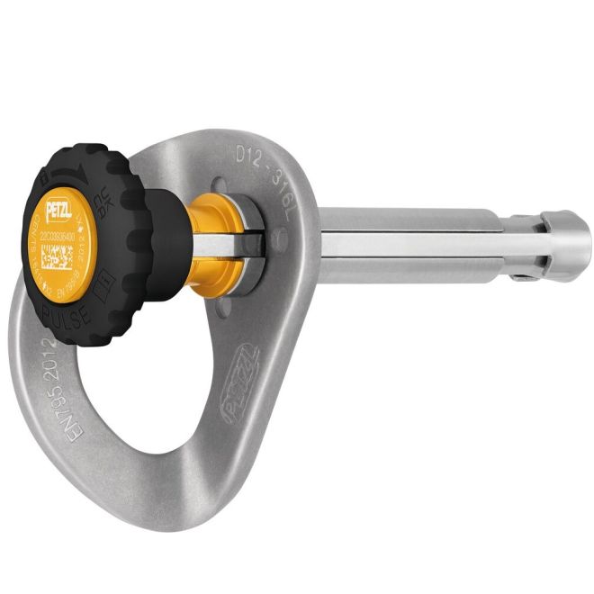 Petzl Coeur Pulse 12 mm 高所作業用の取り外し可能なアンカー