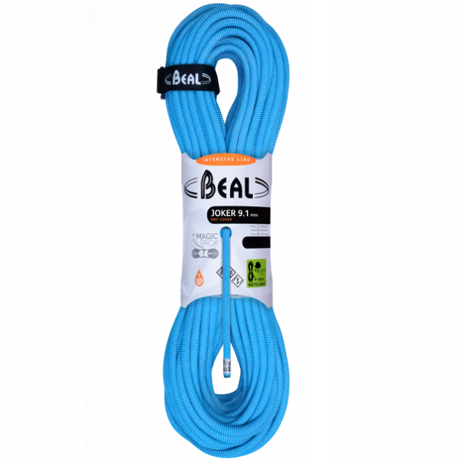 Beal Joker 9.1 mm Unicore Dry Cover クライミングロープ