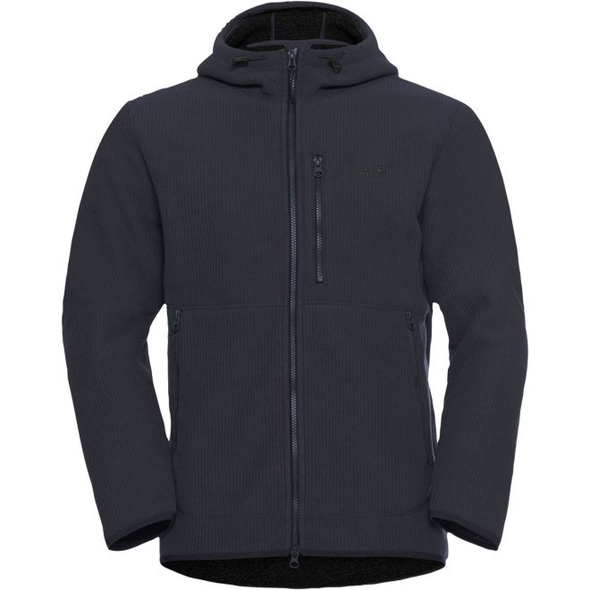 Jack Wolfskin Lake Ridge Hooded Jkt M men's fleece jacket