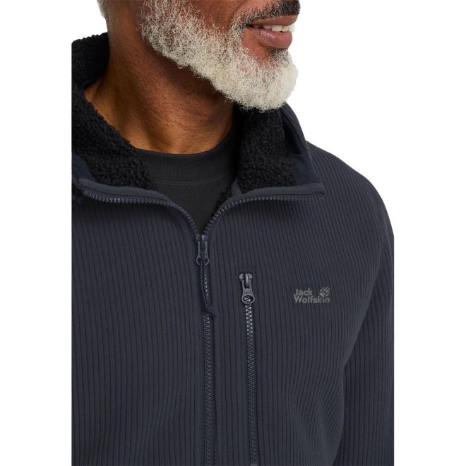 Jack Wolfskin Lake Ridge Hooded Jkt M men's fleece jacket