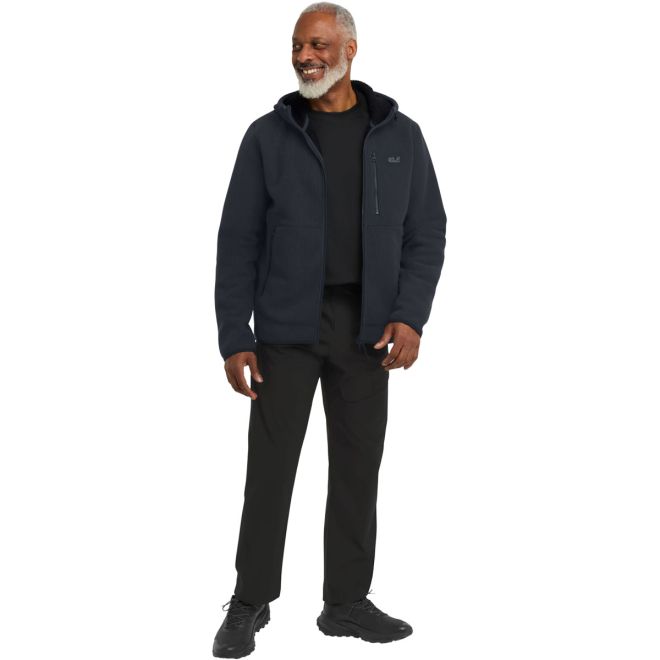 Jack Wolfskin Lake Ridge Hooded Jkt M men's fleece jacket