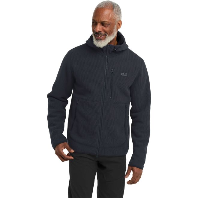 Jack Wolfskin Lake Ridge Hooded Jkt M men's fleece jacket