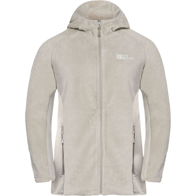Jack Wolfskin Rotwand Hooded Fz W パイルジャケット レディース