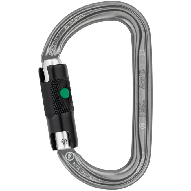 Petzl Am'D Ball Lock 自動ロックカラビナ 登山