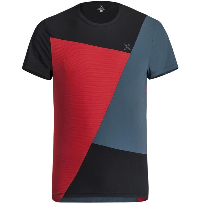 Montura Outdoor Color Block T-Shirt メンズ Tシャツ