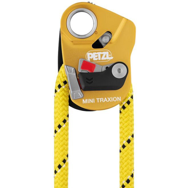 Petzl Mini Traxion ブロッキングプーリー