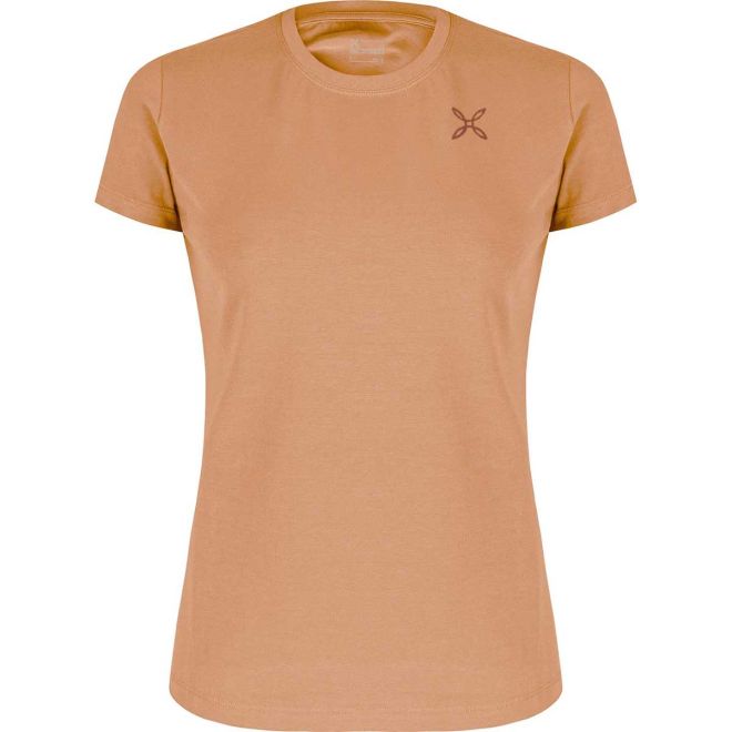 Montura Pencil Logo レディース Tシャツ