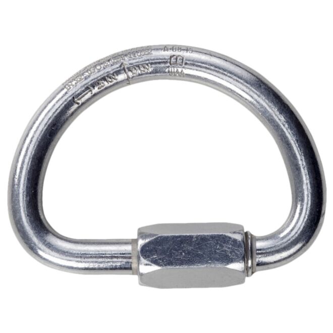 Petzl Demi Rond アルミ製セミラウンドクイックリンク