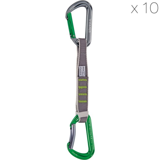 CAMP Photon Express KS 10-Pack クライミング用カラビナ
