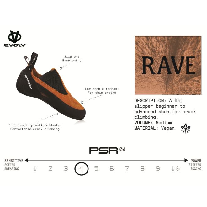 Evolv Rave クライミングシューズ