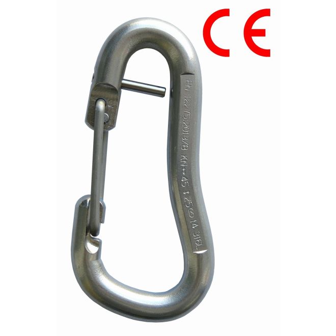 Raumer Moschettone inox R5000 con dito a filo