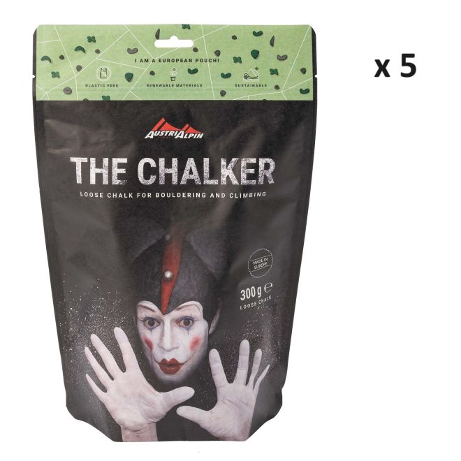 AustriAlpin The Chalker 300 g マグネサイト クライミング 5パック