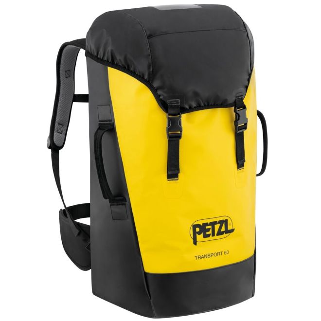Petzl Transport 60 l 洞窟探検用バックパックと高所作業用バッグ