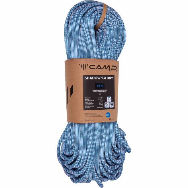 CAMP Shadow 9.4 Dry クライミングロープ