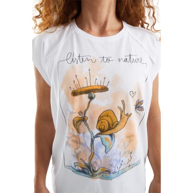 E9 Enove Snail レディース Tシャツ