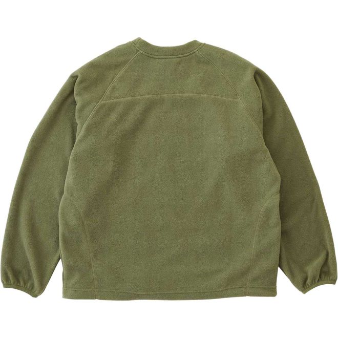 Gramicci Thermal Fleece Crew ユニセックス スウェットシャツ