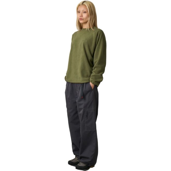 Gramicci Thermal Fleece Crew ユニセックス スウェットシャツ