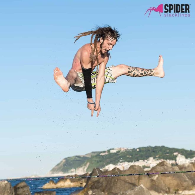 Spider Slacklines Trick Line 25 スラックライン