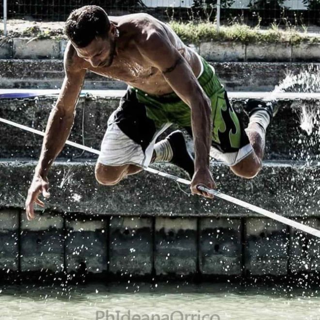 Spider Slacklines Trick Line 25 スラックライン