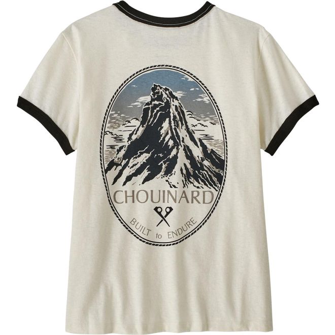 Patagonia W's Chouinard Crest Ringer Responsibili-Tee レディース Tシャツ