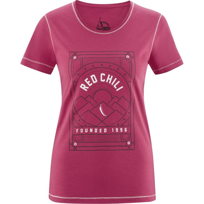 Red Chili Wo Satori T-Shirt III レディースTシャツ