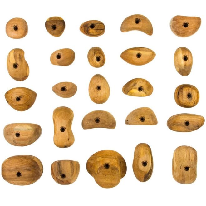 Metolius Wood Grips Pack 25 セット 25 クライミングホールド