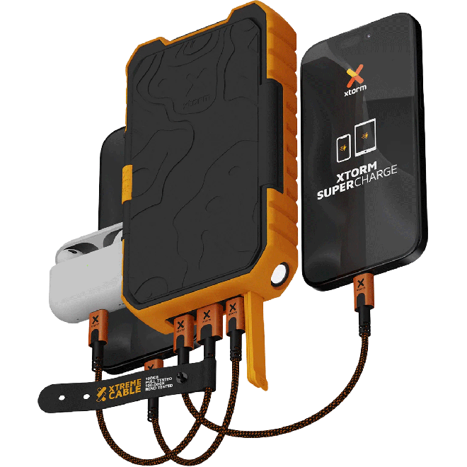 Xtorm Rugged Solar Powerbank 10,000 mAh - 20W ポータブル充電器