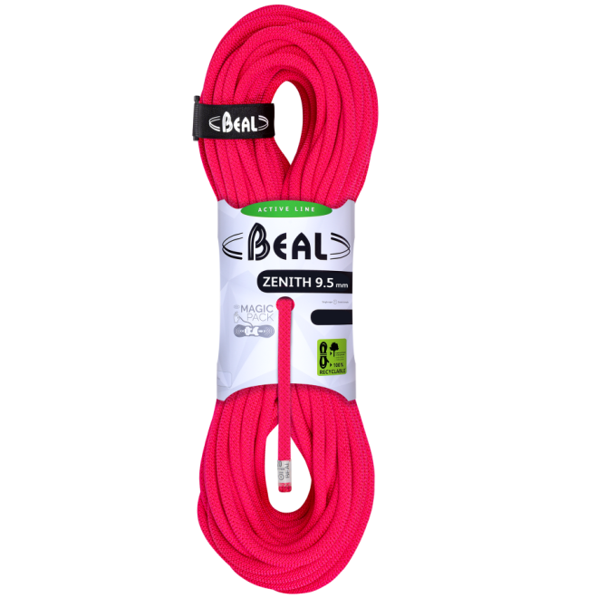 Beal Zenith 9.5 mm クライミングロープ