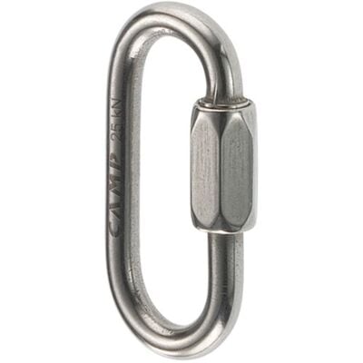 CAMP Oval Mini Link Stainless クイックリンク