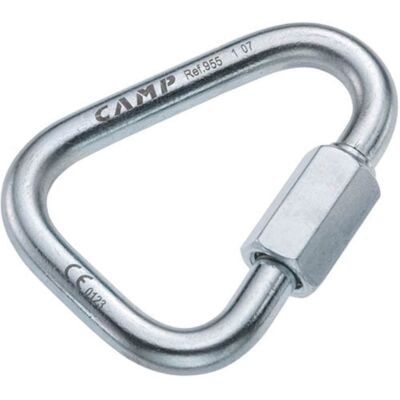 CAMP Delta Quick Link Steel 8 mm 三角形のクイックリンク