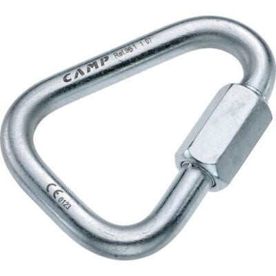 CAMP Delta Quick Link Steel 10 mm 三角形のクイックリンク