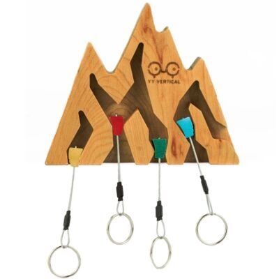 YY Vertical Mountain Key Holder クライミング用のダイス付きキーホルダー