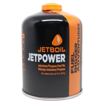 Jetboil JetPower 450 gr スクリューガスカートリッジ
