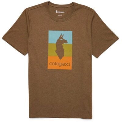 Cotopaxi Llama Block メンズ Tシャツ