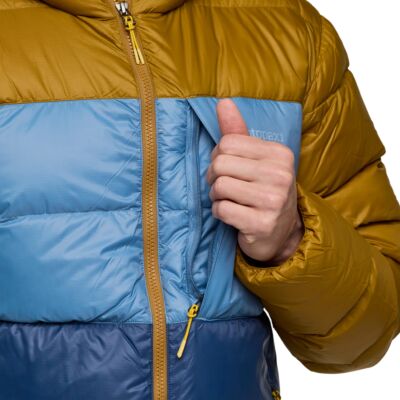 Cotopaxi Fuego Max Down Hooded Jacket メンズダウンジャケット