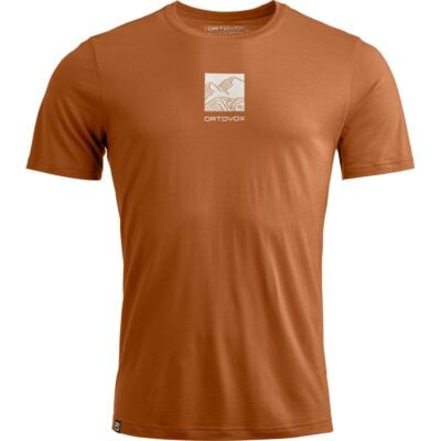 Ortovox 120 Cool Tec Abstract Ts M メンズ Tシャツ