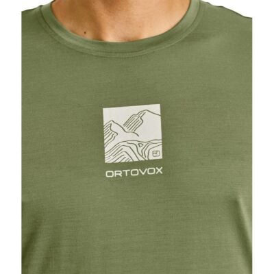Ortovox 120 Cool Tec Abstract Ts M メンズTシャツ