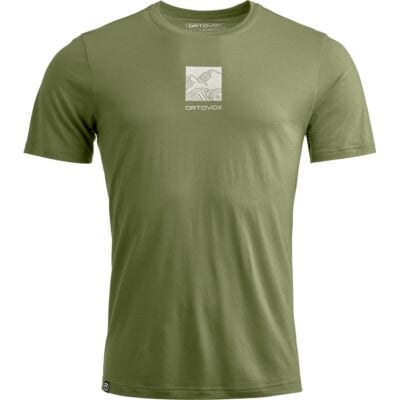 Ortovox 120 Cool Tec Abstract Ts M メンズ Tシャツ