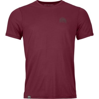 Ortovox 120 Cool Tec Mtn Stripe Ts M メンズ Tシャツ