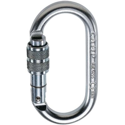 CAMP Oval Pro Lock 高所作業用ロックカラビナ