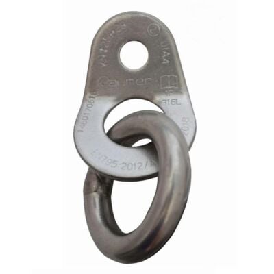 Raumer Placchetta inox Wing 10 + anello 10 versione Marina