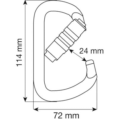 CAMP D Pro 2Lock ダブルアクションモーション用カラビナ