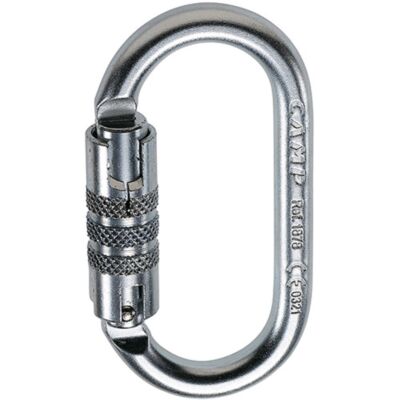 CAMP Oval Pro 2Lock 二重動作の作業用カラビナ