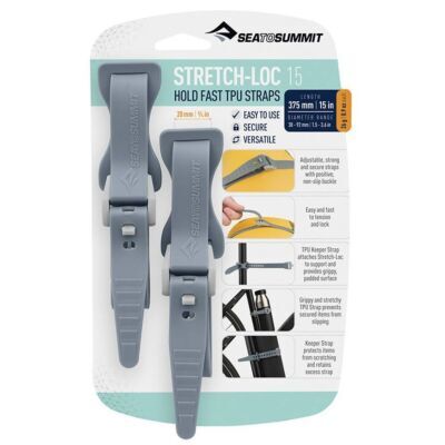 Sea To Summit Stretch-Loc 15 2-Pack 圧縮ストラップ