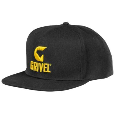 Grivel Snapback Cap Logo Black キャップ