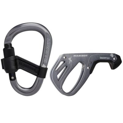 Mammut Smart 2.0 ビレイパッケージ 保護具 + クライミングカラビナ