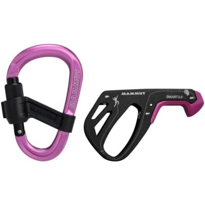 Mammut Smart 2.0 ビレイパッケージ 保護具 + クライミングカラビナ