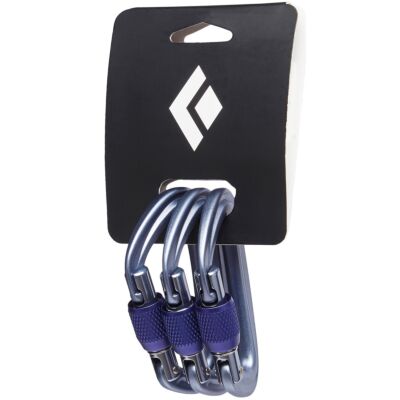 BD Black Diamond LiteForge Screwgate 3-pack クライミング用スクリューゲートカラビナ