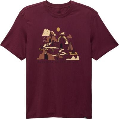 Prana Everyday Wandering SS Tee メンズTシャツ